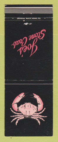 Matchbook Cover - Joe's Stone Crab Miami Beach FL