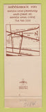 Matchbook Cover - Saddleback Inn Santa Ana Norwalk CA Phoenix AZ WEAR