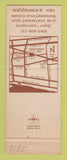 Matchbook Cover - Saddleback Inn Santa Ana Norwalk CA Phoenix AZ