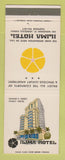 Matchbook Cover - Ilima Hotel Honolulu Hawaii Waikiki