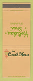 Matchbook Cover - Holiday Inn Lansing MI Coach House