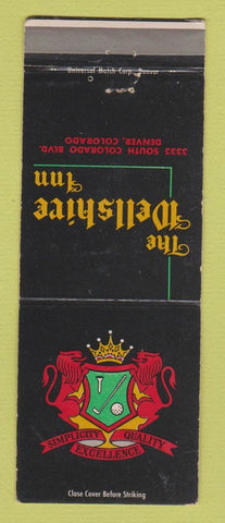 Matchbook Cover - Wellshire Inn Denver Colorado WEAR
