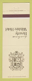 Matchbook Cover - Beverly Wilshire Hotel Beverly Hills CA