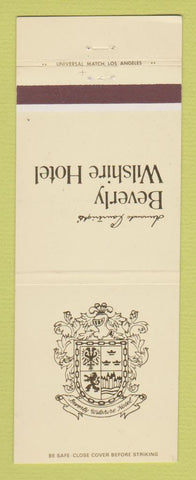 Matchbook Cover - Beverly Wilshire Hotel Beverly Hills CA