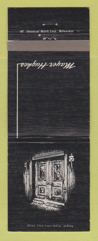 Matchbook Cover - Mayer Hughes Interior Design Milwaukee WI