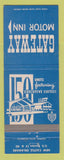 Matchbook Cover - Gateway Motor Inn New Castle DE