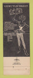Matchbook Cover - Golden Barrel Henrici's Des Plaines IL