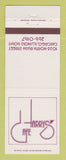 Matchbook Cover - Cafe Harry's Chicago IL