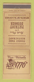 Matchbook Cover - Poor Richard's 1776 Stamford CT WEAR