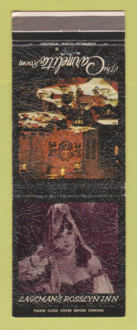 Matchbook Cover - Carmelito Room Lageman's Rosslyn Inn Crafton PA