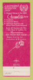 Matchbook Cover - Carmelito Room Lageman's Rosslyn Inn Crafton PA