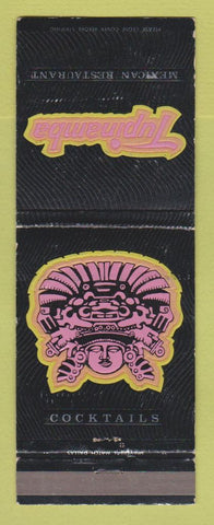 Matchbook Cover - Tupinamba Mexican Restaurant Dallas TX WEAR
