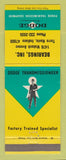 Matchbook Cover - Dodge Transmissions Bearings Terre Haute IN