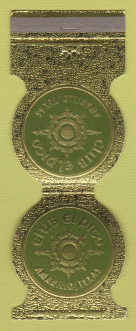 Matchbook Cover - Club El Pico Amarillo TX