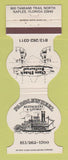 Matchbook Cover - Paddlewheel Restaurant Lounge Naples FL