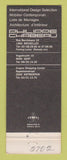 Matchbook Cover - Philippe Curberu Brussels Belgium Design WEAR