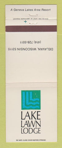 Matchbook Cover - Lake Lawn Lodge Delavan WI
