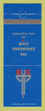 Matchbook Cover - Engineers Club San Francisco CA