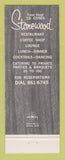 Matchbook Cover - Stonewood Restaurant Downey CA