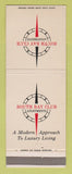 Matchbook Cover - South Bay Club Apartments Los Angeles CA Van Nuys Torrance