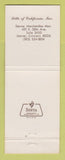 Matchbook Cover - Dittos Jeans Classic Curves Denver Colorado