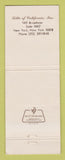Matchbook Cover - Dittos Jeans New York City WEAR