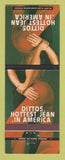 Matchbook Cover - Dittos Jeans Denver Colorado