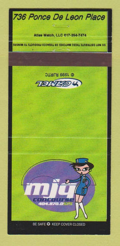 Matchbook Cover - MJA Concourse Camel Cigarettes girlie Atlanta GA 30 Strike