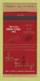 Matchbook Cover - Frenchy's Restaurant Milwaukee WI girlie #1 30 Strike