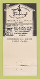 Matchbook Cover - Frenchy's Restaurant Milwaukee WI girlie #2 30 Strike