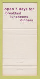 Matchbook Cover - The Cottage Berwyn IL girlie 30 Strike