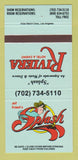 Matchbook Cover - Riviera Hotel Casino Las Vegas NV girlie 30 Strike