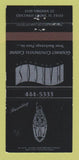 Matchbook Cover - Taj Marcos Restaurant Coconut Grove FL WEAR 30 Strike