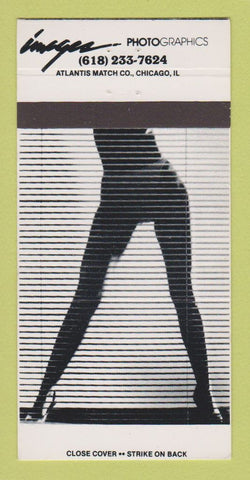 Matchbook Cover - Images Photographics girlie Belleville IL 30 Strike