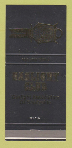 Matchbook Cover - Gaslight Club girlie 30 Strike