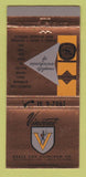 Matchbook Cover - Vincent Brass Aluminum Minneapolis MN girlie 30 Strike