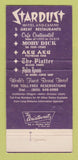 Matchbook Cover - Stardust Hotel Casino Las Vegas NV girlie 30 Strike