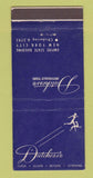 Matchbook Cover - Dutchess Panties girlie New York City 30 Stick