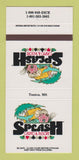 Matchbook Cover - Splash Casino Resort girlie mermaid Tunica MS 30 Strike
