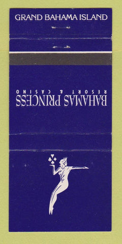 Matchbook Cover - Bahamas Princess Resort Casino Grand Bahama Island 30 Strike