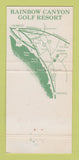 Matchbook Cover - Rainbow Canyon Golf Resort Temecula CA 30 Strike