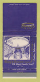 Matchbook Cover - King's Crown Restaurant Pueblo Colorado WEAR 30 Strike