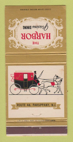 Matchbook Cover - Harbor Restaurant Parsippany NJ WEAR 30 Strike