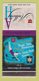Matchbook Cover - Anthony Hotels girlie Hot Springs AR 30 Strike