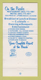 Matchbook Cover - Shore Cliff Pismo Beach CA girlie 30 Strike