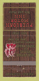 Matchbook Cover - Puebloan Motor Hotel Pueblo Colorado girlie 30 Strike