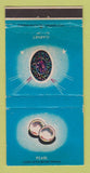 Matchbook Cover - Pearl Garnet Precious Stones WEAR 30 Strike
