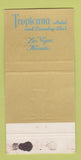 Matchbook Cover - Tropicana Hotel Casino Las Vegas NV girlie 30 Strike