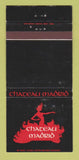 Matchbook Cover - Chateau Madrid New York City Lexington Hotel WEAR 30 Strike
