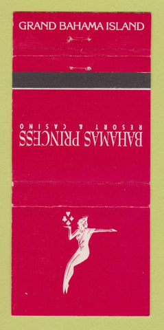 Matchbook Cover - Bahamas Princess Resort Casino Grand Bahama Island 30 Strike